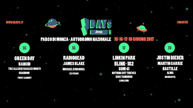 A Monza arriva l'Idays Festival 2017